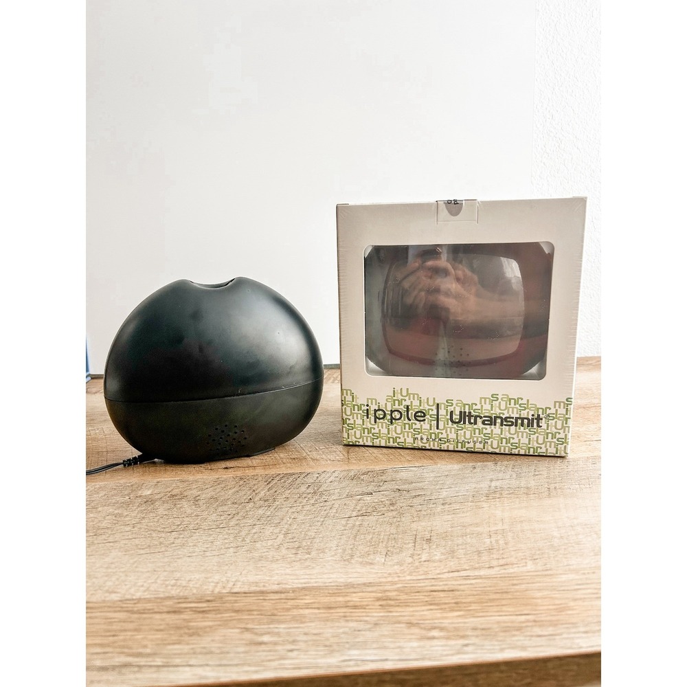 Ultransmit Ipple Essential Oil Diffuser Black Ultrasonic Aroma Segno Inverso